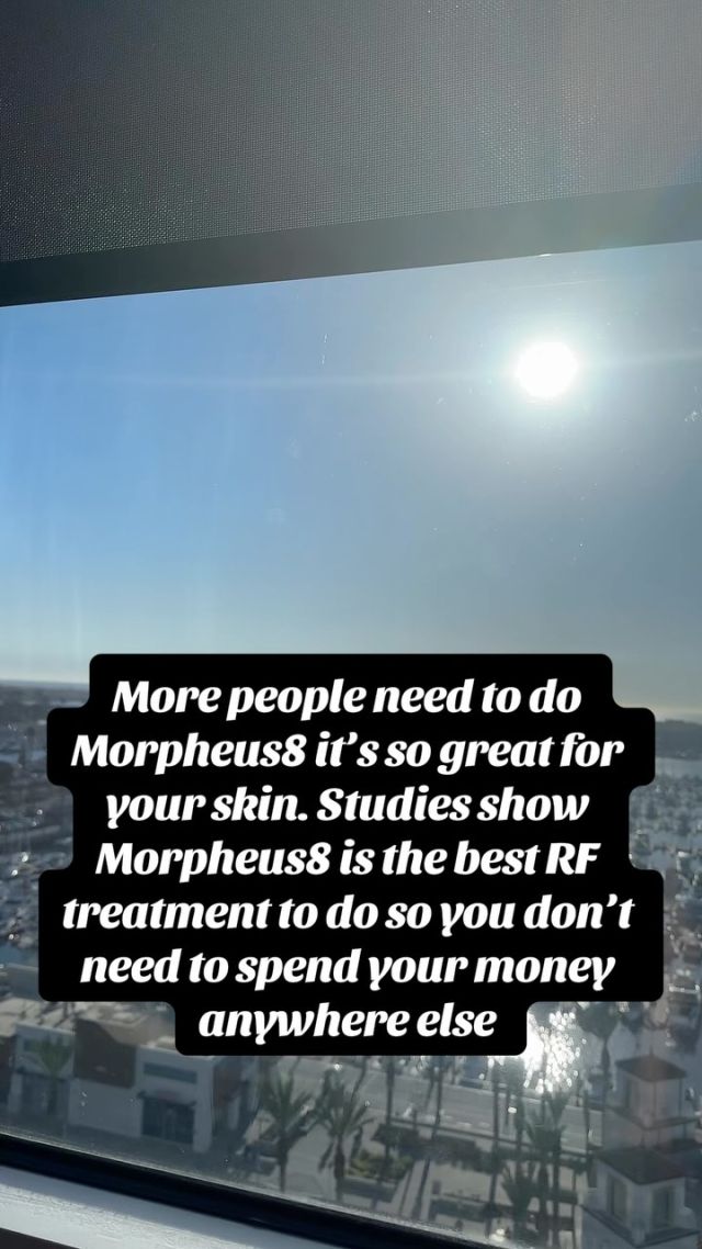 BUT actually Morpheus is amazing for both skin tightening and skin texture. Morpheus is a RF microneedling treatment which stimulates the tissue to produce more collagen. We recommend 3 sessions, every 4 weeks to get optimal results. 

BOOK NOW | In-office or virtual appointments by sending your name, number, and email to the DM. 

📲 CALL US | questions regarding treatment: (310) 300-1779

📩Email: Info@drstoker.com

🛍 SHOP SKINCARE | Link in bio 🔗

#aesthetics #injectables #morpheus8 #antiaging #microneedling #botox #medspa #tighteningskin #beauty