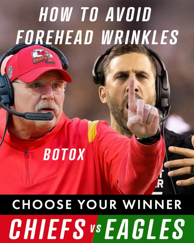 Choose Your Super Bowl Winner 🏈💉 // #botox #superbowl

Comment Below ⬇️ 

What Are The Benefits of Botox? 🪄
💉 Diminishes Fine Lines & Wrinkles
💉 Minimizes the Appearance of Crow’s Feet
💉 Visible Results in 24-48 Hours

👋 BOOK NOW | In-office or virtual appointments by sending your name, number, and email to the DM. 

📲 CALL US | questions regarding treatment: (310) 300-1779

📩Email: Info@drstoker.com

🛍 SHOP SKINCARE | Link in bio 🔗
.
.
.
.
#preventativebotox #botox #antiaging #dysport #crowsfeet #skincare #botoxinjections #injectables #injections #botoxforehead #wrinkles #frownlines #beauty #fillers #xeomin #aesthetics #beforeandafter #wrinklefree #football #prevention #botoxbeforeandafter #botoxcosmetic #nicksirianni #andyreid